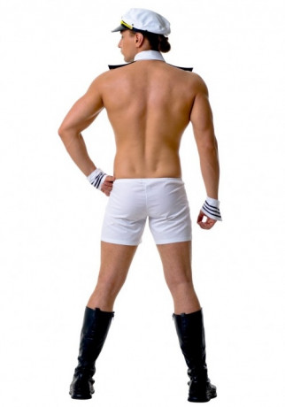 Мужской костюм Моряка с фуражкой L