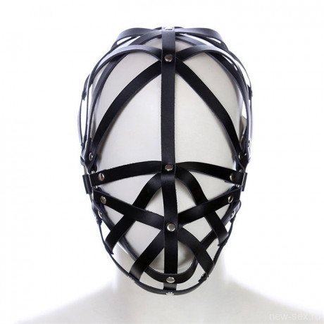 Сбруя на лицо из тонких ремней