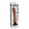 Гибкий вибратор-реалистик со съемной присоской 9 Vibrating Cock