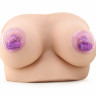 Вибро-накладки на соски PLEASURE CUPZ фиолетовые