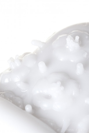 Нереалистичный мастурбатор яичко прозрачного цвета CAPSULE 06