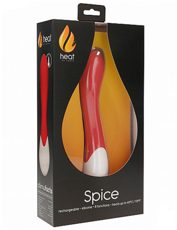 Перезарежаемый вибратор точки G функцией нагрева Spiceс