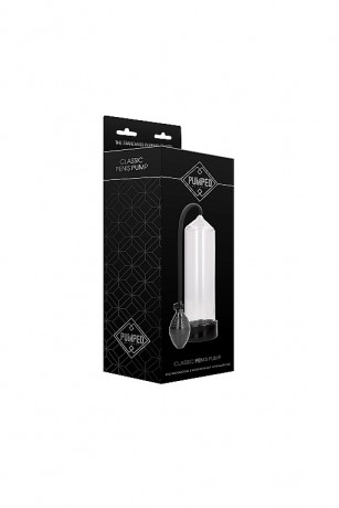 Ручная вакуумная помпа для мужчин с насосом в виде груши Classic Penis Pump