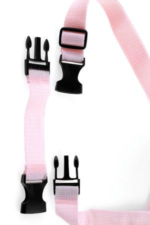 Розовый страпон с вибрацией TRU-FIT VIBRATING