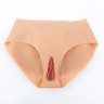 Силиконовые трусики с реалистичной вагиной