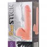 Реалистичный фаллос с большой упругой головкой RealStick Elite