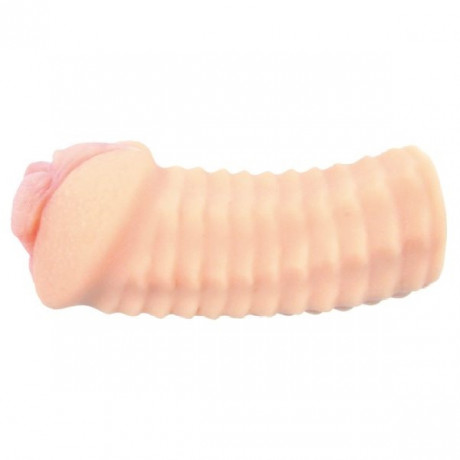 Ультра мягкий мастурбатор вагина с двойным слоем материала кибер кожи ELEGANCE