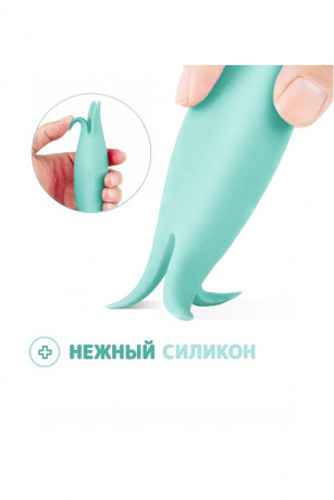 Мини вибратор в форме цветочного бутона RestArt Rainbow 3