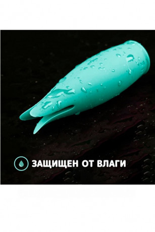 Мини вибратор в форме цветочного бутона RestArt Rainbow 3