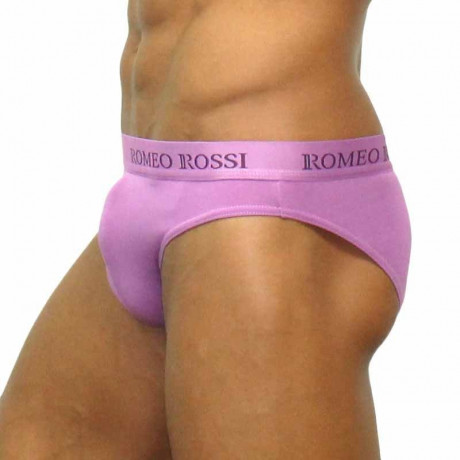 Сиреневые мужские брифы