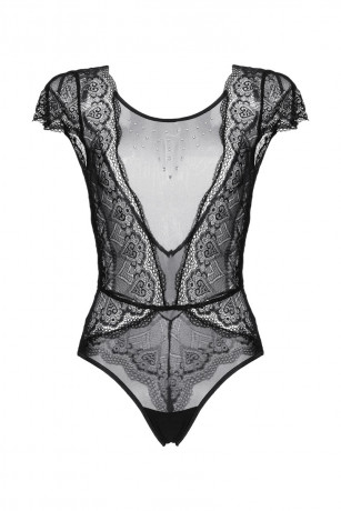 Кружевное боди с открытой спиной Delight