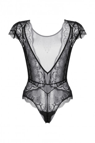 Кружевное боди с открытой спиной Delight