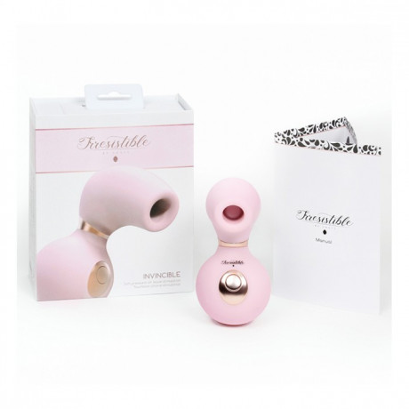 Интенсивный вакуумно волновой вибромассажер Irresistible Invincible
