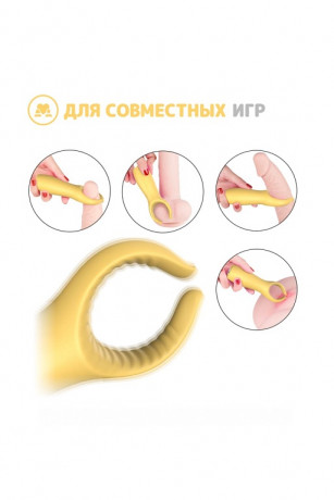 Мощный мини вибратор для пар RestArt Rainbow 2