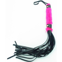 Плеть Deluxe Whip многохвостная розовая