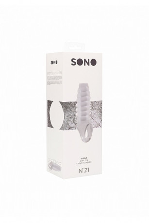 Насадка открытого типа для увеличения диаметра пениса Dong Extension Transparent