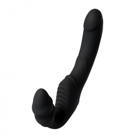 Анатомический двухмоторный женский страпон