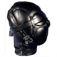 BDSM шлем с ремнями