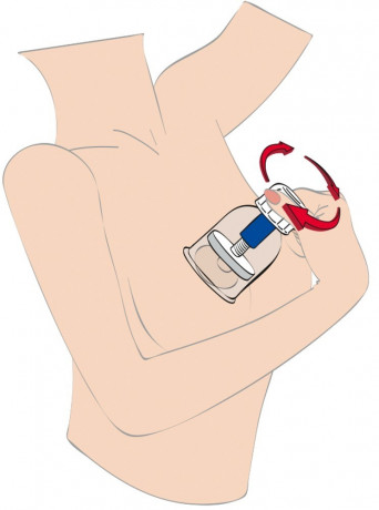 Помпа поршневая женская для сосков 2 шт