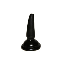 Гладкий анальный стимулятор на присоске ДД