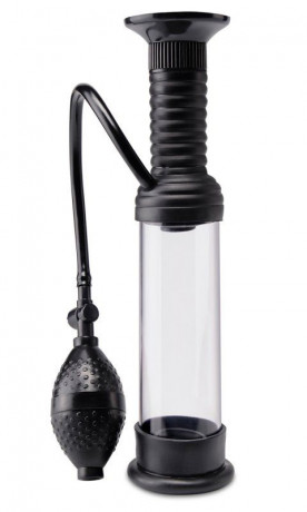 Помпа мужская Wall Banger с вибрацией черная