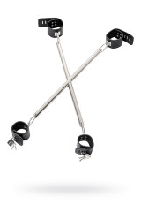 Жёсткая распорка с мягкими браслетами для фиксации рук и ног