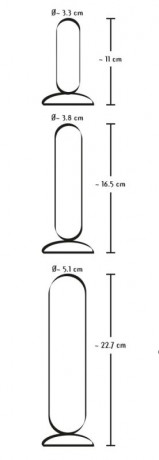 Набор анальных фаллоимитаторов Small Dildo with Suction Cup