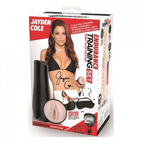 Набор для мастурбации и тренировки выносливости PORNSTAR JAYDEN COLE