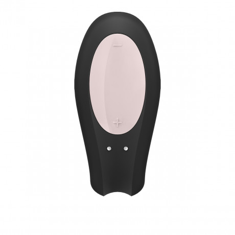 Многофункциональный силиконовый вибростимулятор для пар Double Joy