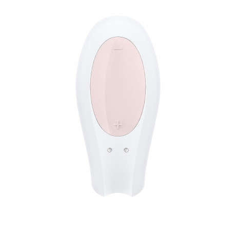 Многофункциональный силиконовый вибростимулятор для пар Double Joy