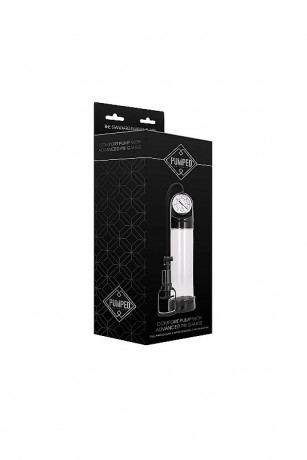 Ручная вакуумная помпа для мужчин с манометром Comfort Pump With Advanced PSI Gaug