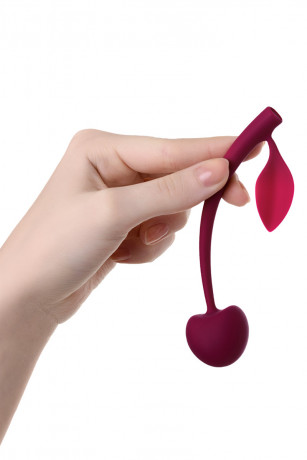 Вагинальный шарик в форме вишенки с листиком JOS WILD CHERRY