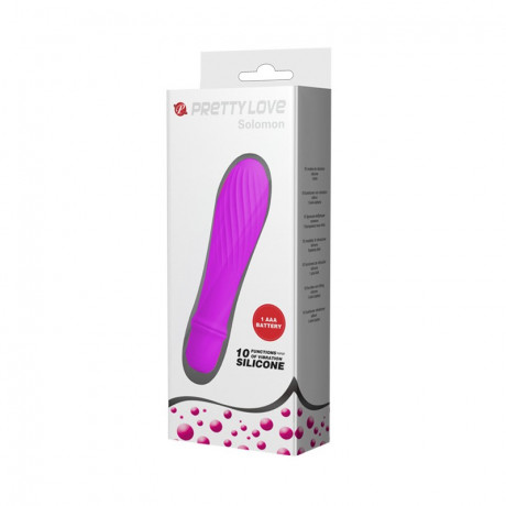 Мини вибратор для интимных ласк Solomon