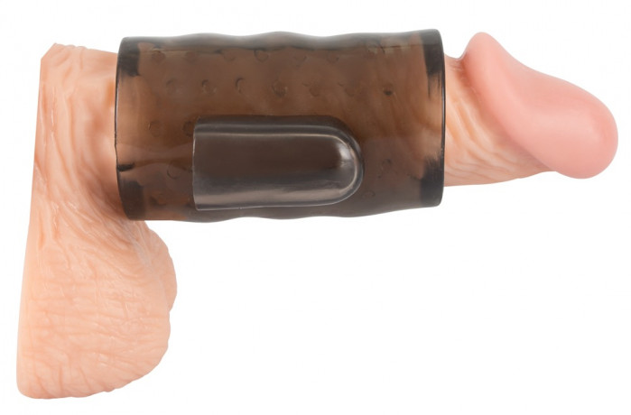 Вибронасадка для мастурбации с пультом Cock Sleeve with vibration