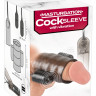 Вибронасадка для мастурбации с пультом Cock Sleeve with vibration