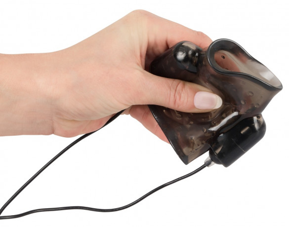 Вибронасадка для мастурбации с пультом Cock Sleeve with vibration