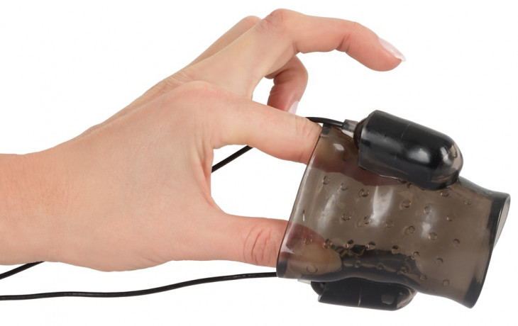 Вибронасадка для мастурбации с пультом Cock Sleeve with vibration