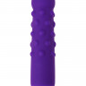Мультискоростной вибратор из эластичного фиолетового силикона A-Toys