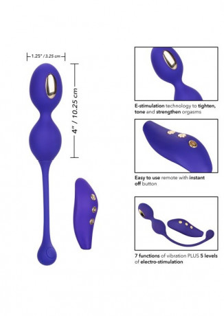 Виброшарики с электростимуляцией Impulse Intimate E Stimulator Dual Kegel
