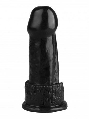 Реалистичный анальный стимулятор  с ярко-выраженной головкой