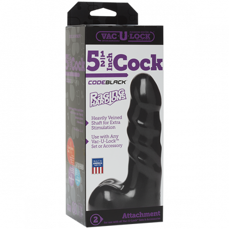 Небольшой фаллоимитатор насадка на страпон Vac-U-Lock