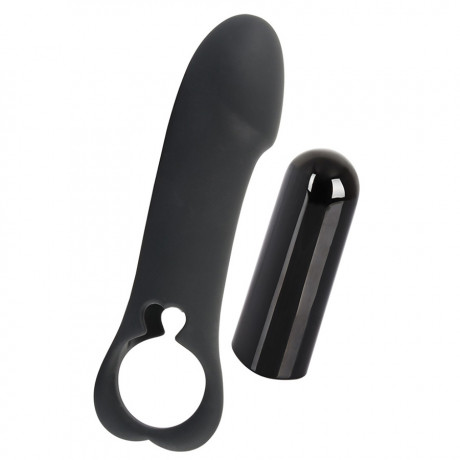 Набор силиконовых насадок с вибратором