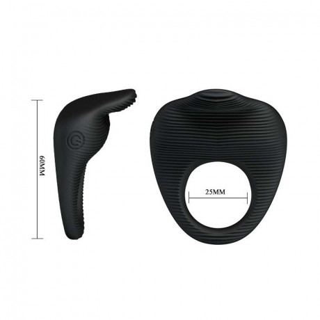 Эрекционное виброкольцо со стимулятором клитора Vibrating Ring