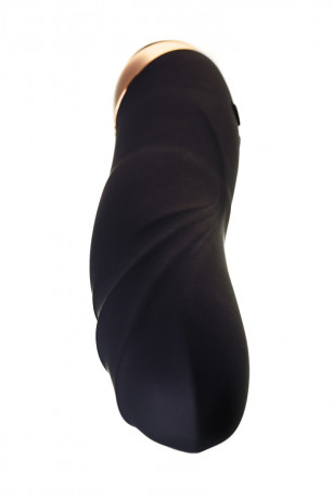 Стильный черный вибратор для глубокого вагинального массажа WANAME D-SPLASH