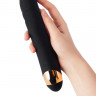 Стильный черный вибратор для глубокого вагинального массажа WANAME D-SPLASH