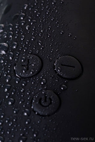 Стильный черный вибратор для глубокого вагинального массажа WANAME D-SPLASH