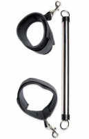 Наножники на жесткой сцепке Spreader Bar черные