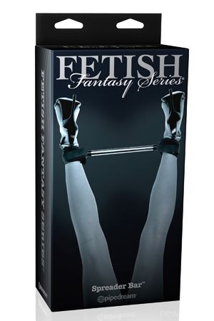 Наножники на жесткой сцепке Spreader Bar черные