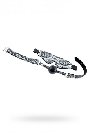 Маска и кляп из изящного кружева для эротических игр Marcus