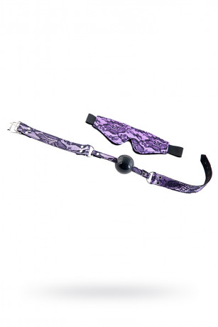 Маска и кляп из изящного кружева для эротических игр Marcus